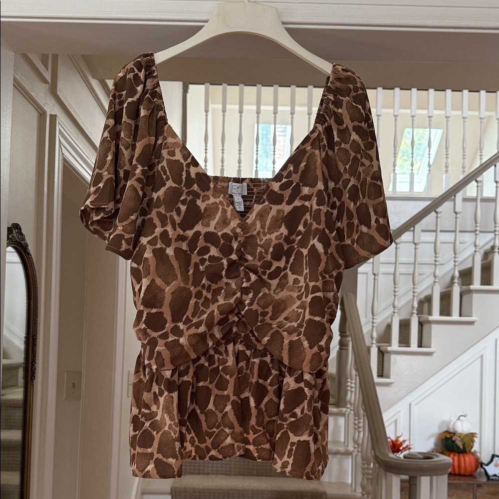 NWT Sofia Jeans Top